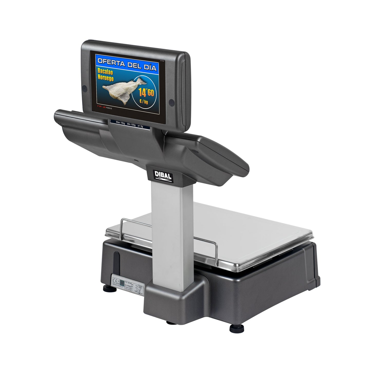 Dibal STAR S-545 DB címkenyomtatós rendszermérleg