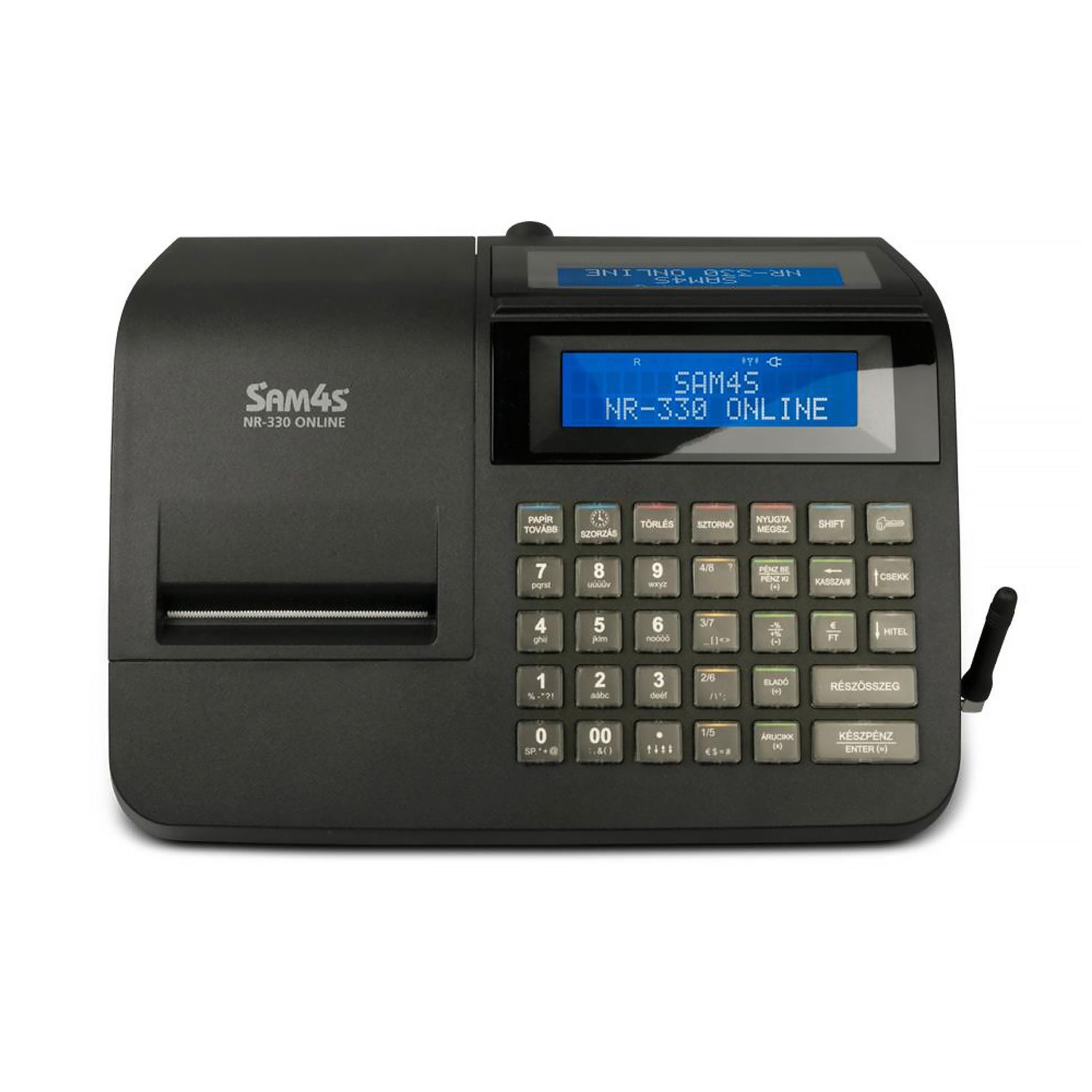 Sam4s NR-330 pénztárgép fekete